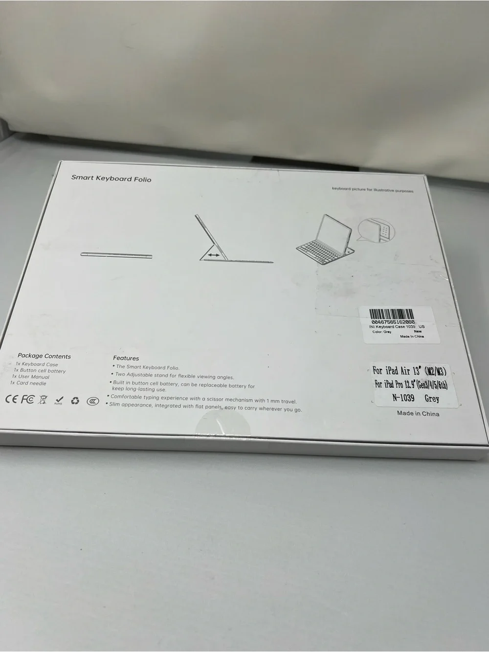 Smart Keyboard Folio for iPad - Space Gray